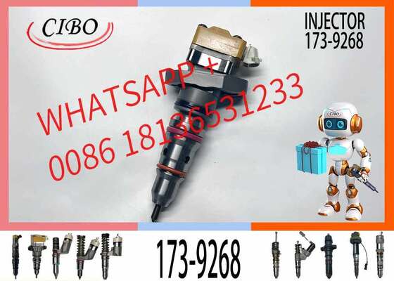 Harga bagus Injektor Bahan Bakar Common Rail 173-92683126B 173 9268 Injektor untuk Suku Cadang Mesin Diesel Alat Berat on line