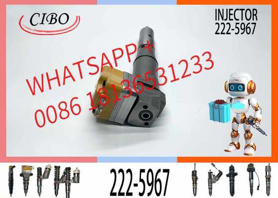 ভালো দাম Excavator Parts 222-5967 জ্বালানি ইনজেক্টর 2225967 0R-9349 10R9238 0R9349 10R-9238 ফিট 3126E 5110B 3126B সিরিজ অনলাইন