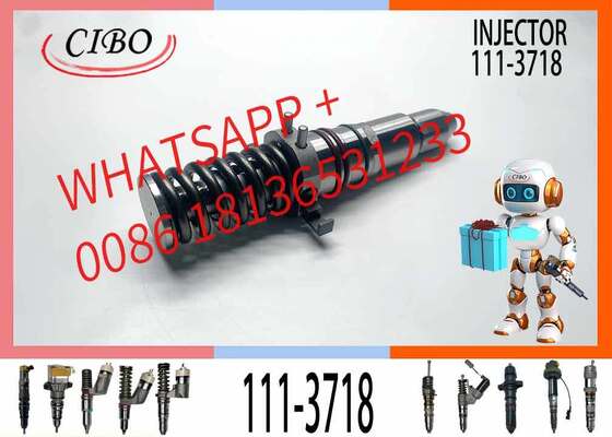 Bom preço Injetor de Combustível de Alta Qualidade 111-3718 1113718 para 3508 3512 3516 em Promoção Peças para Escavadeira Acessório para Escavadeira on-line