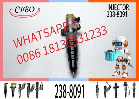 Buen precio Inyector de motor C7 para excavadora 238-8091 557-7627 268-1839 328-2585 268-1835 387-9428 SCDL Marca del fabricante Nuevo en línea