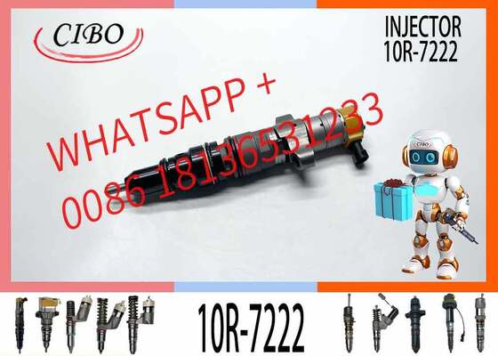 Buen precio Inyector de combustible diésel 6 piezas, inyector de combustible de riel 387-9433 3879433 10R7222 10R-7222 para motor diésel C9, excavadora 330D 336D 340D en línea