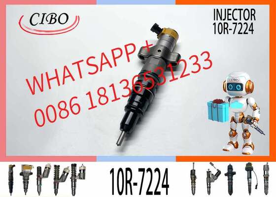 Buen precio 236-0962 10R-7224 254-4340 Inyector de combustible diésel para motor C9 Excavadora 330C Inyectores de combustible Common Rail 2360962 10R7224 2544340 en línea