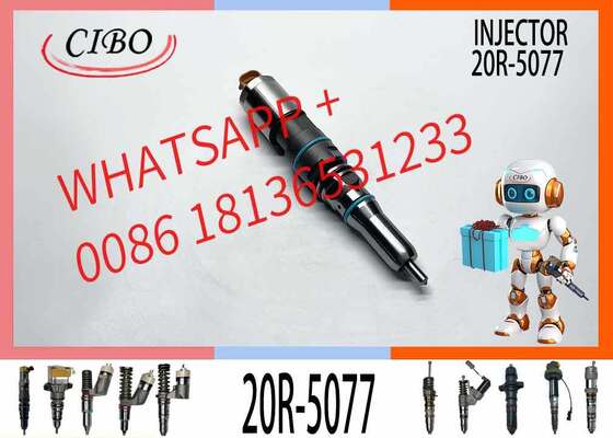 Хорошая цена Инжектор высокого давления для дизельного топлива 20R5077 4608213 с общей топливной линией 20R-5077 460-8213 для инжектора двигателя C9.3 C9 онлайн