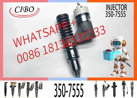 ভালো দাম C10 C12 Excavator 345B CPT372 350-7555 350 7555 20R0056 সাধারণ রেল জ্বালানী ইনজেক্টর 350-7555 20R-0056 অনলাইন