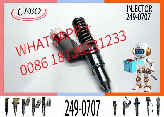 Buen precio Piezas de maquinaria de construcción C10 C12 C11 C13 C15 C18 3512 Inyector de combustible 229-5919 253-0618 249-0707 239-4908 212-3463 2123460 en línea