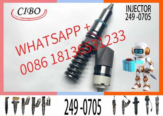 Goede prijs C11 C13 Fuel Injector Engine Parts 249-0713 2490713 294-3002 10R-3262 Excavator Spare Parts voor E345C 345D 349D online