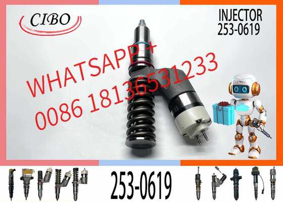 ราคาดี อะไหล่รถขุดคุณภาพสูง หัวฉีดน้ำมันเชื้อเพลิง 253-0619 2530619 10R-7232 10R7232 ใช้ได้กับ C15 C18 C32 3406E Series ออนไลน์