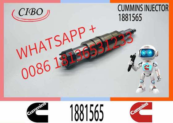 Buen precio Piezas de motor de alta calidad para maquinaria de construcción Inyector de combustible 2029622 1933613 1881565 2030519 1881564 para motor ISX QSZ en línea