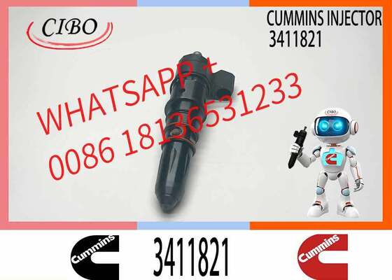 Buen precio Venta Directa de Fábrica de Componentes de Maquinaria de Construcción de Alta Calidad Inyector de Combustible Diésel 3411821 para Motor Diésel M11 en línea