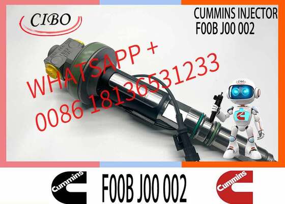 Goede prijs Echte Common Rail Injector QSK60 Dieselmotor Onderdelen Brandstofinjector F00B J00 002 F00BJ00002 online