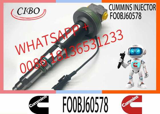 Prezzo buono Iniettore carburante diesel FO0BJ60578 F00BJ10006 0986435912 FO0BJ60578 FOOBJ60783 1000019903 per motore Cummins QSK19 QSK38 QSK50 QSK60 10006 4955526 per CUMMINS Diesel in linea