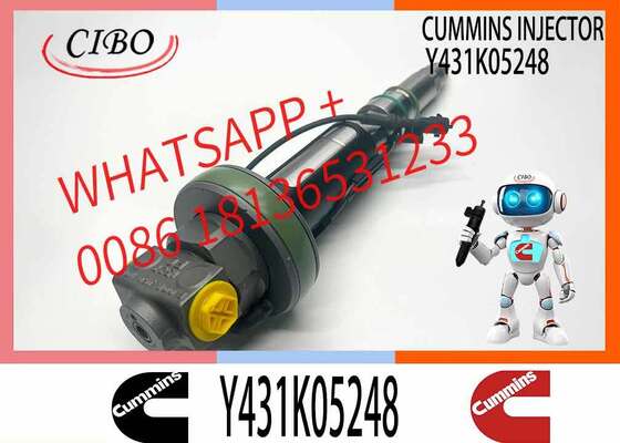 Prezzo buono Iniettore carburante diesel di alta qualità Y 431 K05 248 Y431K05248 per motore Cummins QSK19 QSK38 QSK50 QSK60 in linea