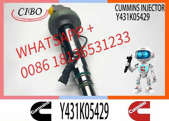 Bom preço Injetor de combustível Y 431 K05 429 Conjunto de injetor de diesel Y431K05429 para o motor Cummins QSK19 QSK38 QSK50 QSK60 on-line