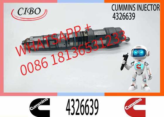 अच्छा दाम उच्च गुणवत्ता वाली मशीनरी इंजन पार्ट्स कॉमन रेल फ्यूल इंजेक्टर 4954801 4326639 कम-मिन्स इंजन K78 QSK19 QSK23 QSK45 QSK60 के लिए ऑनलाइन