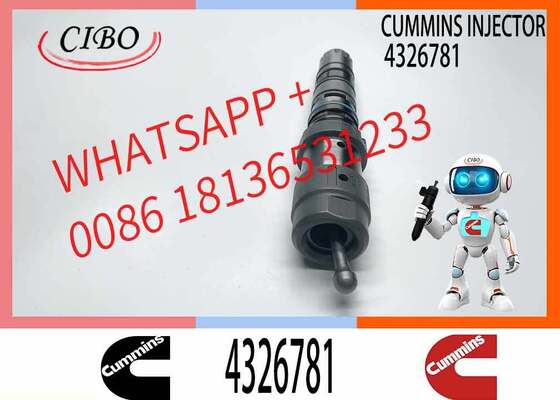 Хорошая цена 4326781 Топливная форсунка Common Rail, совместимая с дизельными двигателями Cummins QSK45 QSK60 4326781 4088428 4928346 3766446 онлайн