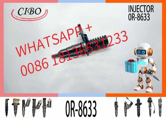 Harga bagus Injektor bahan bakar berkualitas tinggi 162-0218 0R-8633 Injektor bahan bakar mesin diesel 1620218 0R8633 untuk 3114 3116 3512C 3516C 3126 on line