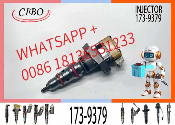 Buen precio 222-5966 173-9379 2225966 1739379 Inyector de combustible de excavadora Inyector de tren común para E325C 3126E 3126B Partes del motor en línea