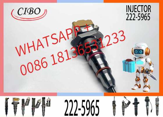 Bon prix Injecteur de carburant diesel à rampe commune de haute qualité 222-5965 2225965 222 5965 pour moteur 3126B 3126E en ligne