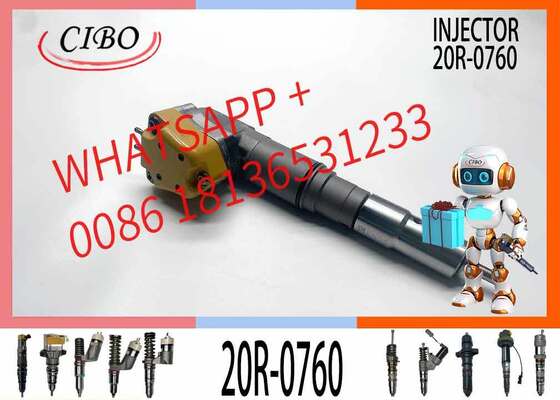 Prezzo buono 179-6020 20R-0760 Iniettore di carburante Compatibile con D9R 637G 631G 771D Strumenti  la riparazione di escavatori Alta qualità Durabile in linea