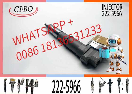 Buen precio Inyector de combustible 104-3377 0R-8786 126-0499 222-5966 para maquinaria de construcción 3126B 3126E 6 meses en línea