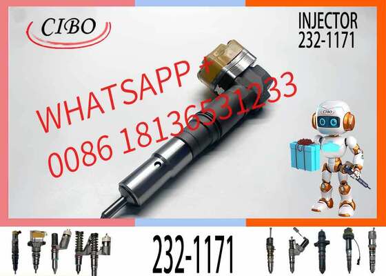 Harga bagus Injektor Bahan Bakar 174-7526 232-1183 232-1171 232-1175 20R0758 232-1173 232-1168 174-7528 untuk Mesin 3412E 3408E on line