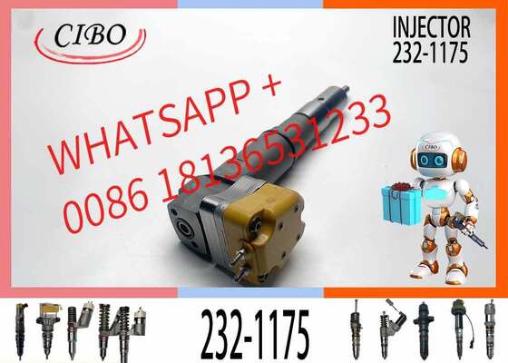 Harga bagus Mesin konstruksi Injektor bahan bakar 232-1168 2321168 2321171 232-1175 2321175 2321173 untuk 3412E Mesin 769D 773D Truk on line
