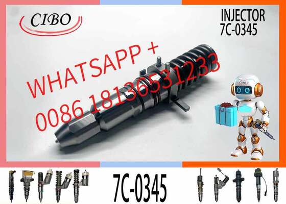 Good price For  Engine 3500A Series Compatible Diesel Common Rail Diesel Fuel Injector 7C-0345 7C0345 Injection Valves online