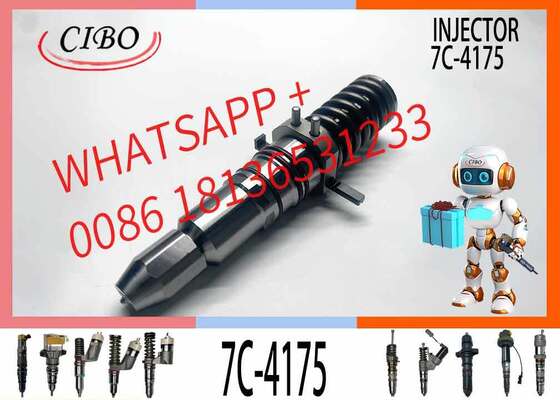 Buen precio Inyector de combustible Common Rail para motor diésel 3508 3512 3516 3524 7C-4174 4P9075 4P-9075 7C-4175 7C-9576 7C-9577 7C-9578 en línea