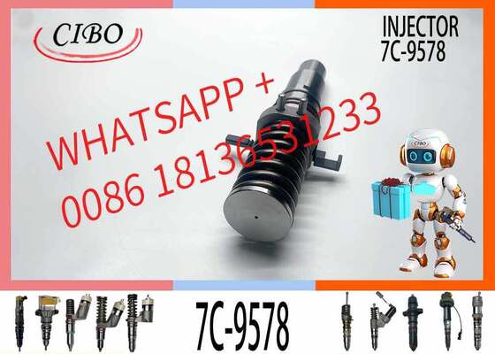 Harga bagus Suku Cadang Mesin Diesel 3512A Injektor Bahan Bakar 7C-9578 10R3053 7E-3381 9Y-0052 4w-3563 untuk Mesin Konstruksi on line