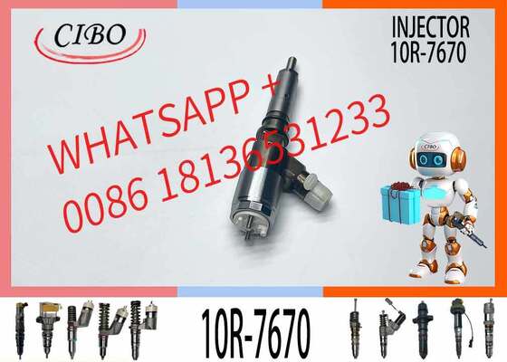 Prezzo buono Iniettore carburante diesel originale 10R-7670 326-4756 (3264756) Iniettore 320D 326 4756 Iniettore Common Rail in linea