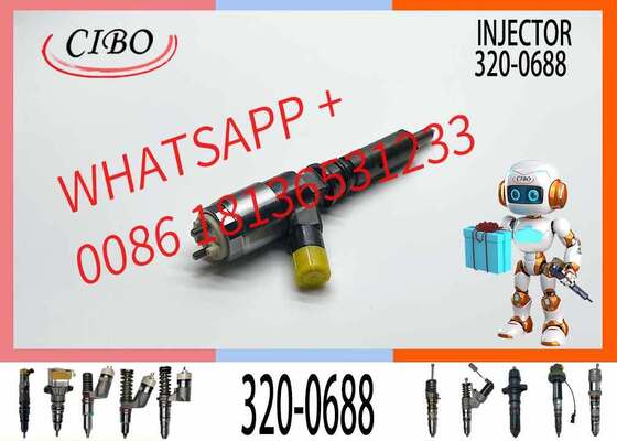 Buen precio 3200688 2645A747 10R7939 2645A748 10R-7939 320-0688 Inyector Remanufacturado para Motor C6.6 320d en línea