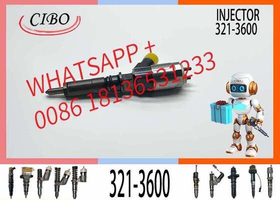 Giá tốt Máy đào 320D 3264700 động cơ 321-3600 2645A753 10R7938 c6 c6.4 đầu phun nhiên liệu trực tuyến