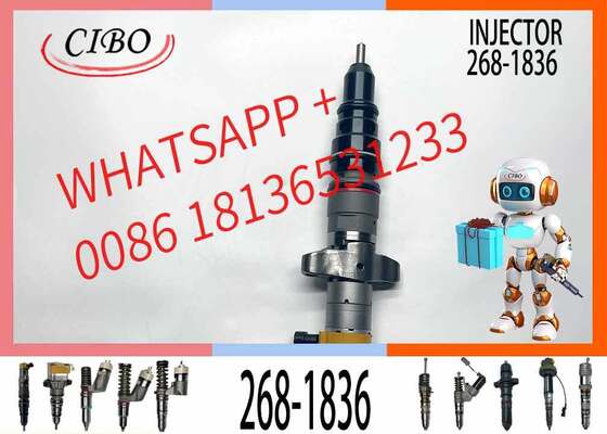 Bon prix 235-5261 2355261 injecteur common rail 268-1836 2681836 injecteur de carburant pièces de moteur en ligne