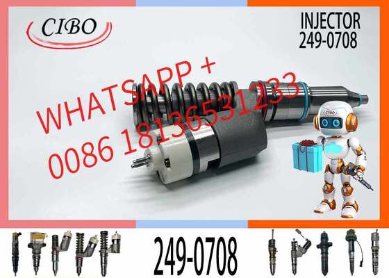Buen precio Inyector de combustible de alta calidad de fábrica para C11 C13 motor inyector de combustible 249-0712 2490712 inyector 10R-1305 249-0708 249-0707 en línea