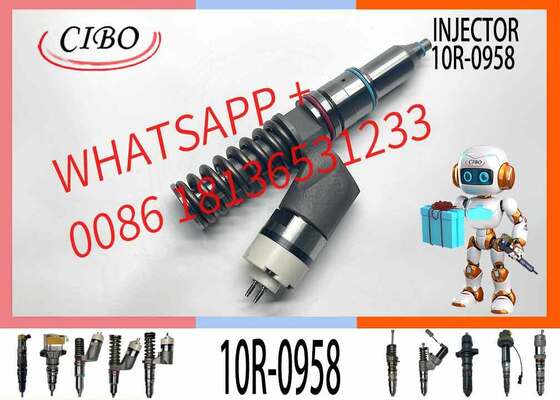 Harga bagus 10R-1273 10R1273 211-3024 10R-0958 10R-8502 C15 C18 Mesin bagian injektor 2113024 10R0958 10R8502 291-5911 2915911 injektor bahan bakar on line