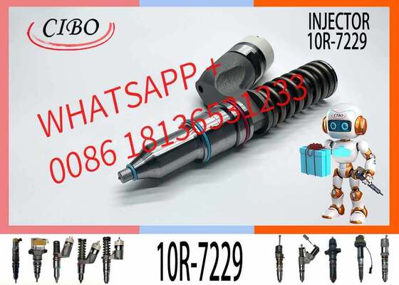 Prezzo buono Iniettore carburante diesel 272-0630 10R-7229 per motore C15 C18 C27 Macchine edili Iniettori carburante common rail 2720630 10R7229 in linea