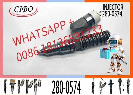 Good price 253-0615 2530615 6PCS Fuel Injector 280-0574 291-5911 254-4183 for C15 C18 Excavator Engine Engine Parts online