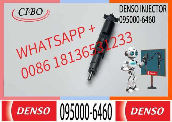 Harga bagus Injektor Bahan Bakar Diesel Common Rail Baru 095000-6460 RE529150 untuk Mesin Diesel Excavator 414ci 6.8L on line