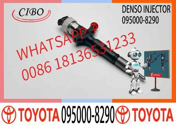 Prezzo buono T Diesel Common Rail Fuel Injector 095000-8290 CR Injector 095000-8290 Adatto a Toyota Hiace Hilux Land Cruiser in linea