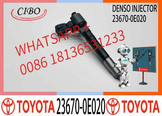 Bom preço Novo injetor de diesel 23670-0E020 Injetor de piezo 295700-0530 295700-0560 Bocal de injeção de trilho comum 23670-0E020 on-line