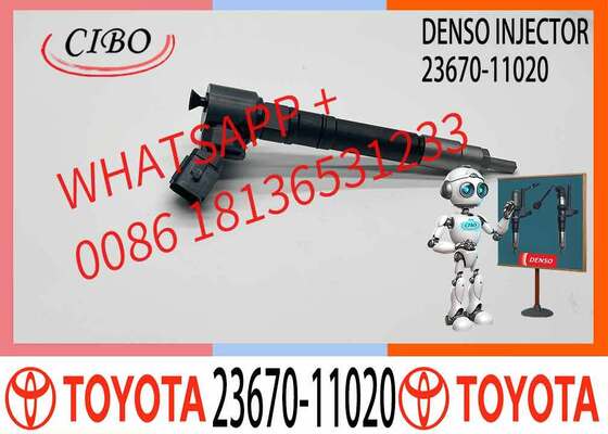 Bom preço Conjunto do Bico Injetor Diesel Injetor Common Rail 295700-0560 23670-11020 23670-09430 23670-19025 23670-0E020 para Sistema Common Rail on-line