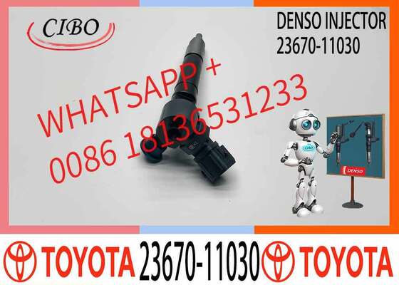 Prezzo buono Iniettore Common Rail 23670-11030  TOYOTA LAND CRUISER PRADO diesel, motore CR, ricambi  macchine edili in linea
