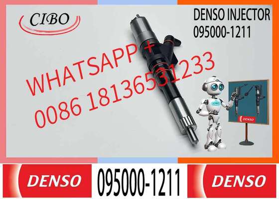 Buen precio Nuevos Inyectores Common Rail de Combustible Diésel 095000-1211 6156-11-3300 6156-11-3301 para Excavadora SA60125E PC400-7 Inyector en línea
