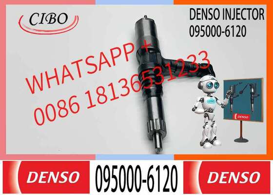 Prezzo buono Iniettore diesel 095000-6120/6261-11-3100 Iniettore di carburante  ferrovie comuni ugello 6261113100/0950006120 fabbrio in Cina Buona qualità Nuovo in linea