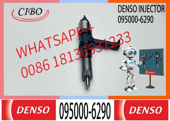 Prezzo buono Alta Qualità 095000-6290 Common Rail Fuel Injector Nozzle 6245-11-3100  Dennso  Komatsuu SAA6D170E Motore 095000-6290 in linea