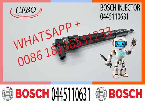 Harga bagus 0445110630 0445110631 Injektor Bahan Bakar Common Rail untuk ISUZU JMC 4JB1 S350 DP1-9K546-AA Injektor Diesel on line