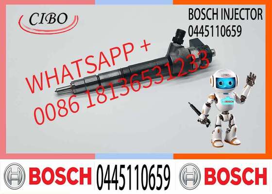 İyi fiyat Common Rail dizel Yakıt Enjeksiyonu Yepyeni Orijinal Dizel Yakıt Enjektörü 0445110600/0445110659 Common Rail Yakıt Enjektörleri çevrimiçi