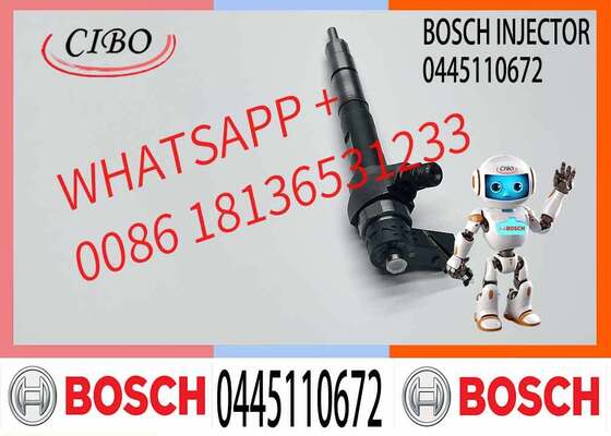 İyi fiyat ERIKC Yakıt Enjektörü Grubu 0445 110 672 Otomobil Motor Parçaları 0445110672 Kamyon Enjeksiyonu 0 445 110 672 çevrimiçi