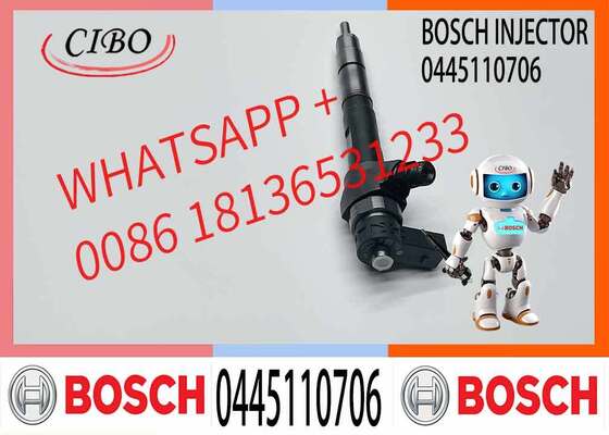 Bom preço 0445110706 0 445 110 706 Peças do motor Injetor de combustível diesel Injetor Common Rail Assy para Maruti para Suzuki Celerio Super Carry on-line
