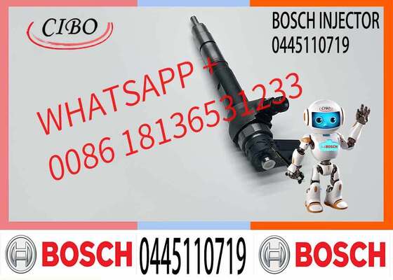 Bom preço Injetor de combustível diesel de alto desempenho 0445110293 Injetor de trens comuns 0445110442 0445110443 0445110719 para motor 4JB1 on-line